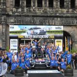 ADAC Rallye Deutschland, Volkswagen Motorsport, Sebastien Ogier, Julien Ingrassia, Teamfoto